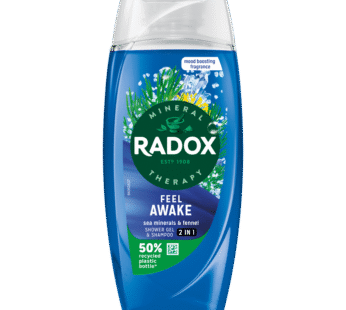 radox feel awake shower gel
