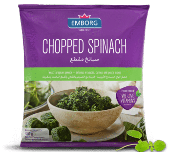 embrog chopped spinich