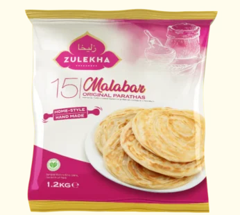 Zuleka Malabar Plain Paratha 5’s (20x400g)