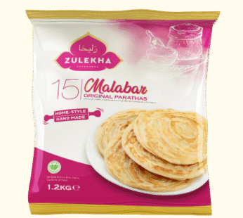Zuleka Malabar Plain Parathas 15’s (6×1.2kg)