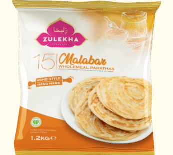 Zuleka Malabar Wholemeal Parathas 15’s (6×1.2kg)