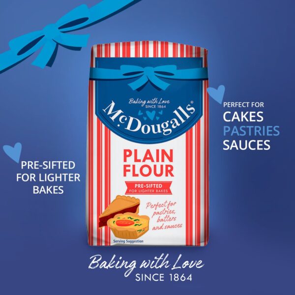MCDOUGALLS PLAIN FLOUR 1.1KG