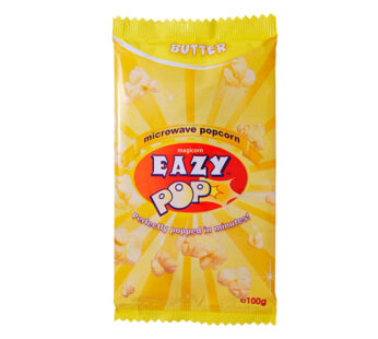 EASY POP MICROWAVE BUTTER POPCORN 85G
