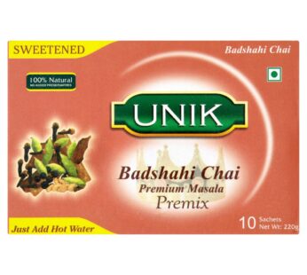 UNIK BADSHAHI CHAI SWEETENED 220G