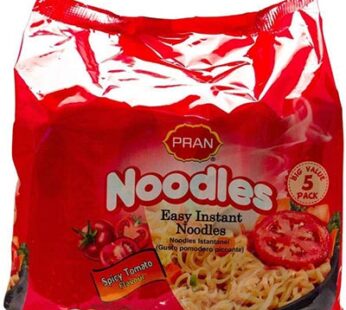 Pran Noodles Spicy Tomato Flavour 70gm x 60 (5pc Combo)