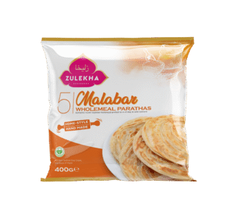 Zuleka Malabar Wholemeal Paratha 5’s (20x400g)
