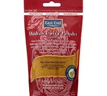 EEF Madras Curry powder mild 400g