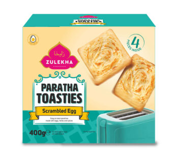 Zuleka Scrambled Egg Paratha Toastie (8x400g)