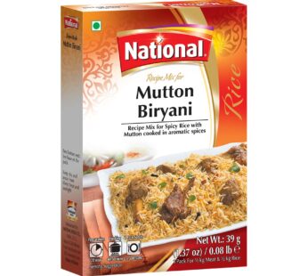 NATIONAL MUTTON BIRYANI MASALA 39G