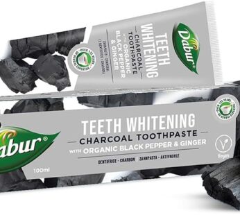 Dabur Toothpaste Organic Charcoal 100Ml