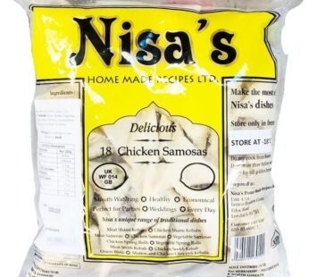 nisa veg smosa 18 pieces