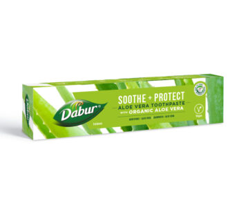 DABUR TOOTHPASTE ORGANIC ALOE VERA 100ML