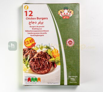 zaad chicken burger 12pcs