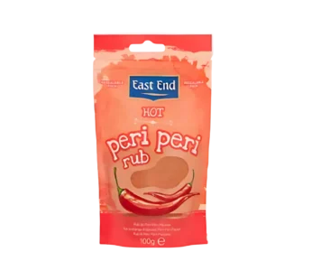 EEF Hot Peri peri rub 100g