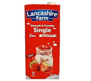 Lancashire single cream 1l