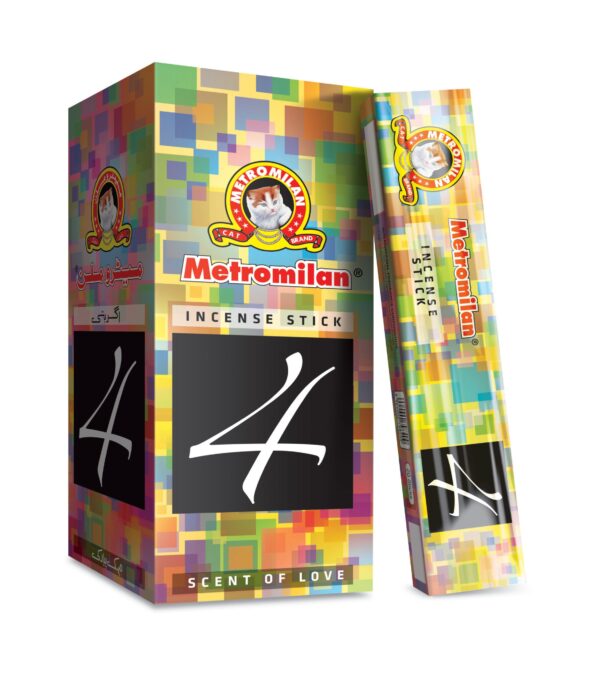 METROMILAN AGAR BATTI 4IN1 12PKTS