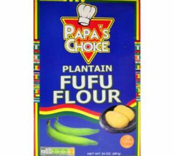 papa choice plantain flour 1kg