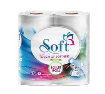 softess toilet roll 4 roll