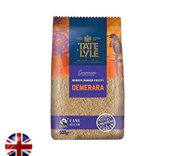 TATE & LYLE DEMERARA SUGAR 500G