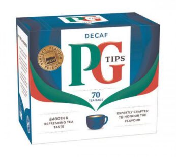pg tips decafe 70tea bags