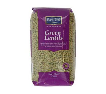 EEF GREEN LENTILS 2KG