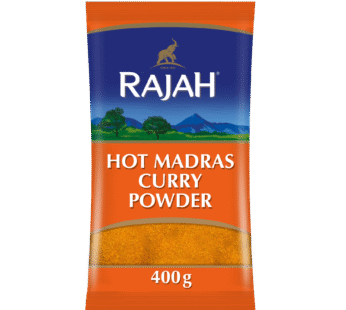 Rajah Mandras Curry Powder 400G Hot