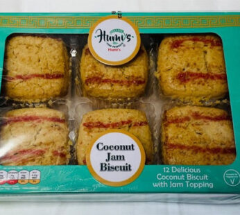 HUMIS COCONUT JAM BISCUIT 12PCS