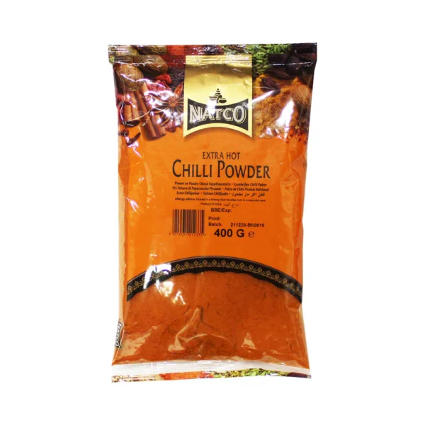 natco extra hot chilli powder 400g