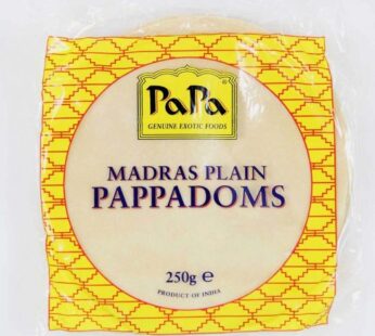 Papadoms Plain Madras