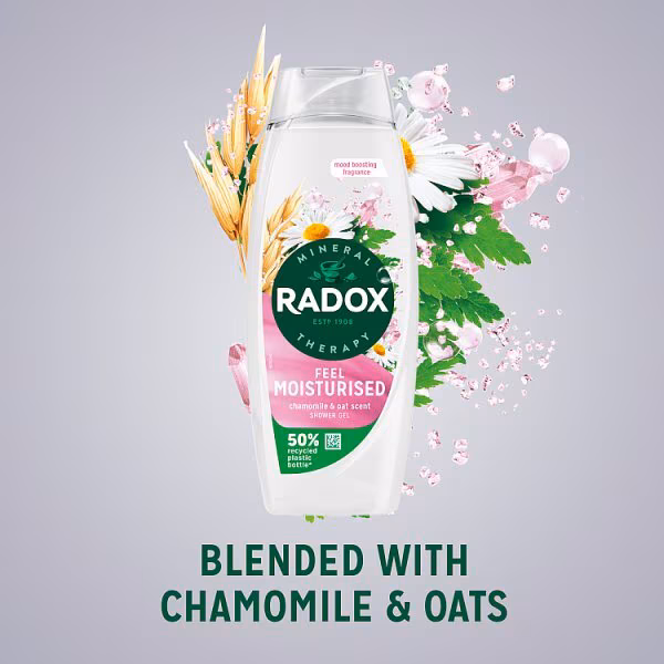 radox feel moisturiser shower gel