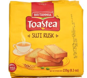 BRITANNIA TOASTEA SUJI WHEAT RUSK 235G