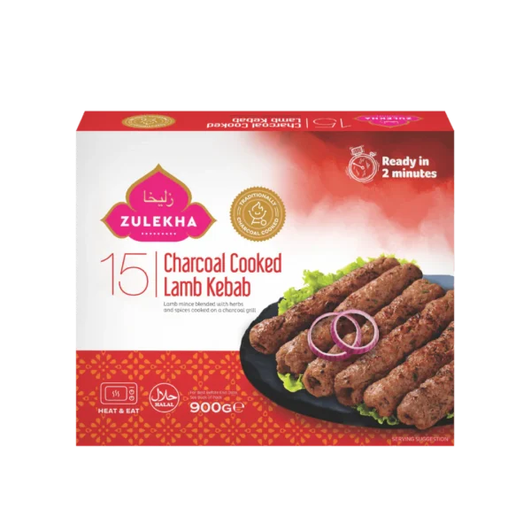 Zuleka Lamb Charcoal Kebab 15pcs